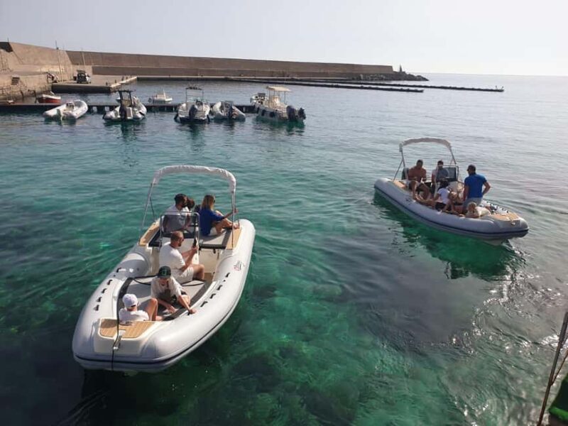 Palermo: 4-hour dinghy excursion - Starting Point at Addaura Harbor