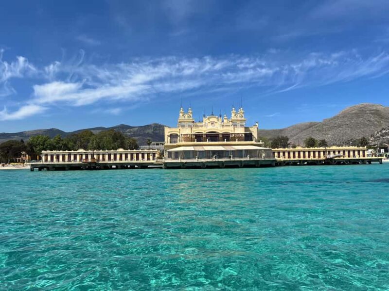 Palermo: boat tour of Mondello and nature reserve with snacks and drinks - Exploring the Stops: From Agamare to Grotta Regina