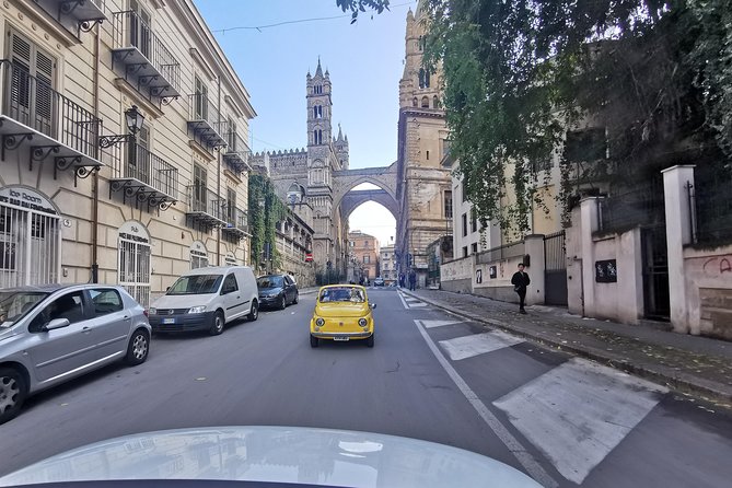 Palermo & Mondello: Vintage Fiat 500 Sightseeing Tour - Taking in the Vibrant Atmosphere of Mercato di Ballarò