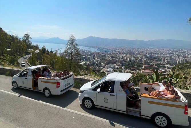 Palermo: Panoramic Mount Pellegrino in CruiserCar - The CruiserCar Experience in Palermo: A Stylish Ride Through the City