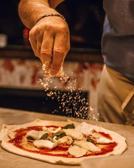 Palermo: Pizza & Tiramisu Class with Free Flowing Fine Wine - Starting at Pizzeria I Viziosi in Palermo