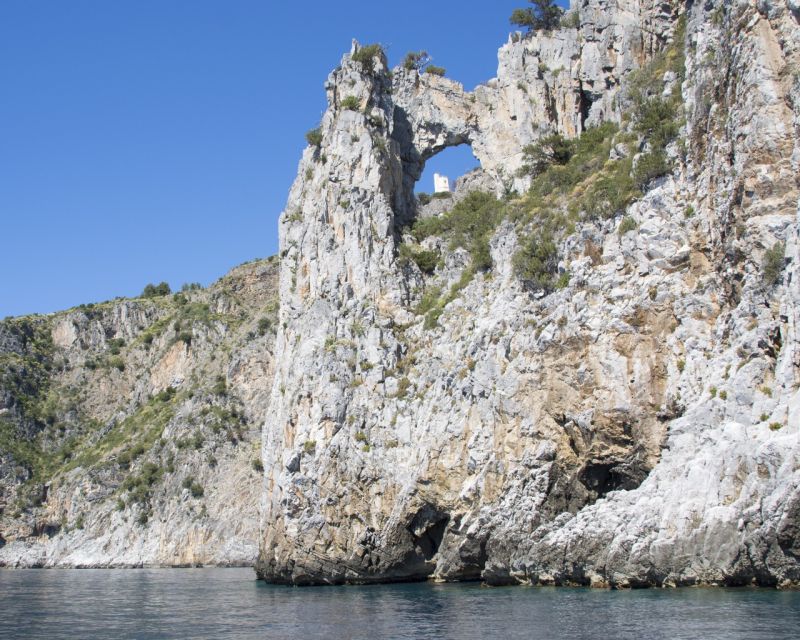 Palinuro: Boat Trip along the Coast & Blue Grotto Visit - The Sea and Coastline of Palinuro