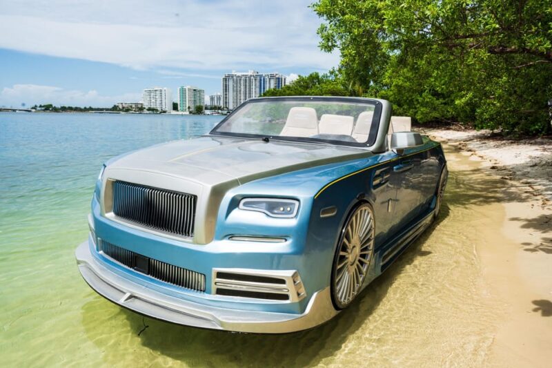 Palm Beach: Rolls Royce Jetcar Rental - Peanut Island: The Tropical Stop and Photo Spot