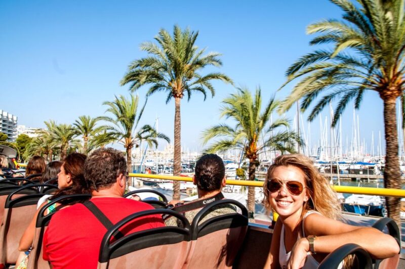 Palma de Mallorca: City Sightseeing Hop-On Hop-Off Bus Tour - Enjoying the Marina and Coastal Views from the Bus