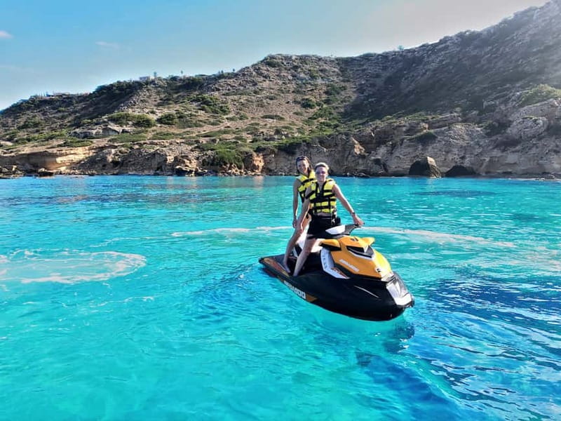 Palma de Mallorca: Los Deltas Jet Ski Tour - Visiting Cala Vella Beach During the Tour