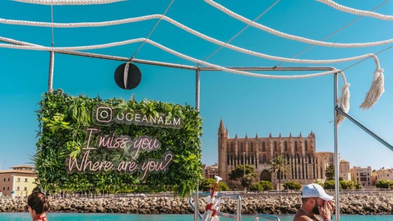 Palma: Punta Negra and Ses Illetes Boat Trip with Live Music - Water Activities in Crystal-Clear Waters