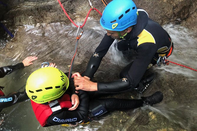 Palvico Canyoning - The Route: From Water Pools to the 50-Meter Waterfall