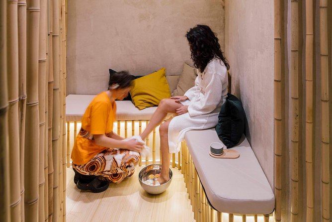 Pamper your feet with foot bath and reflexology massage - Who Will Appreciate This Spa Tour?