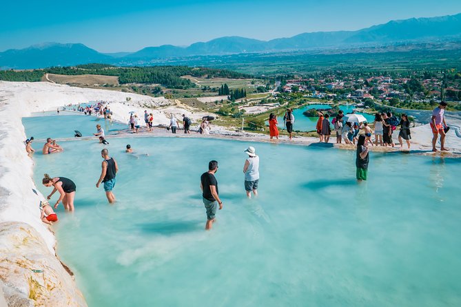 Pamukkale and Hierapolis Full-day Guided Tour from Fethiye - The Lunch Buffet Overlooking the Pools