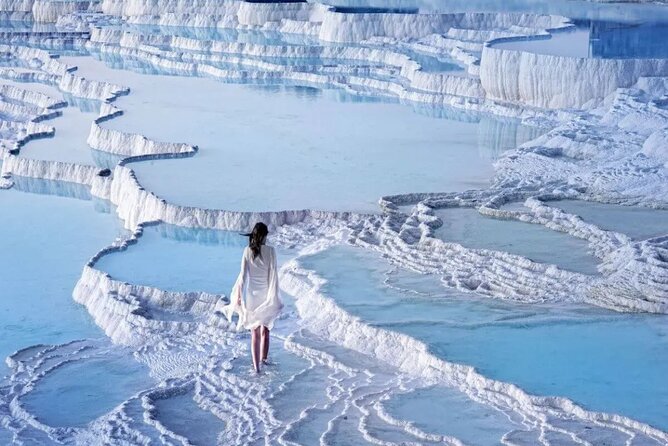 Pamukkale and Hierapolis Full-Day Guided Tour from Kemer - Swimming in Cleopatra Pools and Ancient Bathing Experience