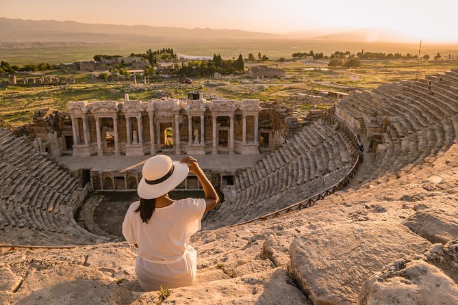 Pamukkale and Hierapolis Full-day Guided Tour from Kemer - Relaxing at Pamukkale’s Thermal Terraces