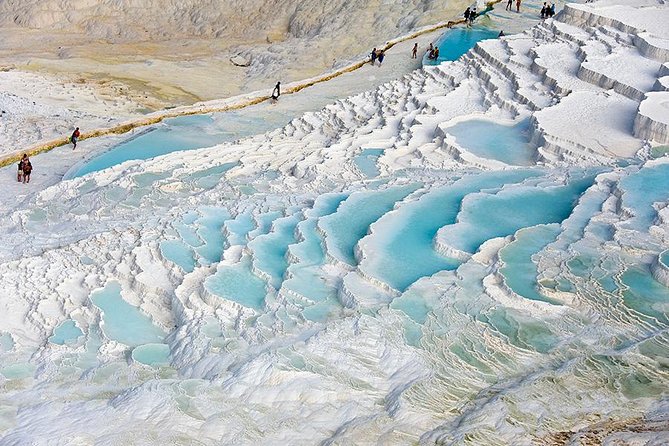Pamukkale Hierapolis and Cleopatra's Pool Tour with lunch from Antalya - The Onyx Store Visit and Lunch Experience