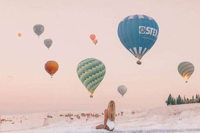 Pamukkale Hot Air Balloon Ride Certificate and 2 Meals in Antalya - Starting with the Pamukkale Hot Air Balloon Flight at Dawn