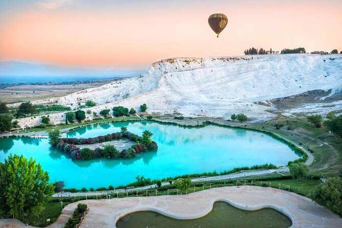 Pamukkale Hot Air Balloon Tour with Champagne - Pamukkale: The White Travertine Wonder from Above