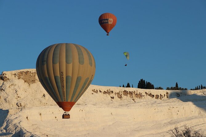 Pamukkale Hot Air Balloon w/Flight Certificates,Champagne Toast & Hotel Transfer - Weather Dependency and Cancellation Policies