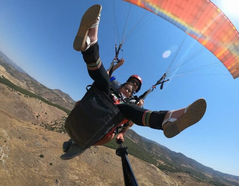 Pamukkale: Tandem Paragliding with Ancient Hierapolis Views - Stunning Aerial Views of Pamukkale and Hierapolis from 300 Meters Up