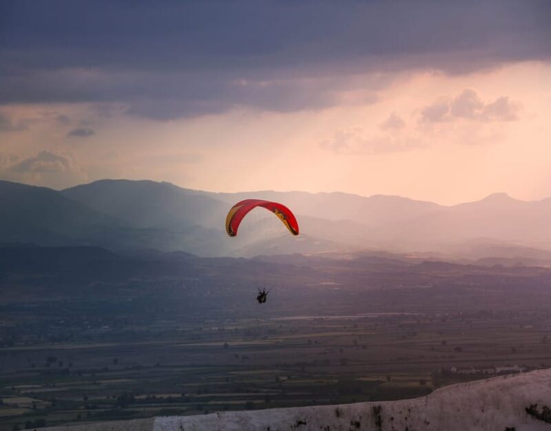 Pamukkale: Tandem Paragliding with Ancient Hierapolis Views - The Thrilling Takeoff and Initial Adrenaline