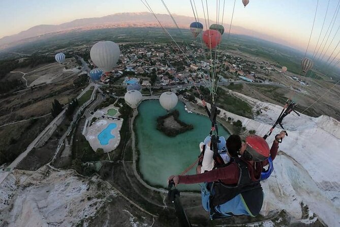 Pamukkale Tour from Kusadasi with Hot Air Balloon Flight - Exploring Pamukkale’s Limestone Terraces and Thermal Pools