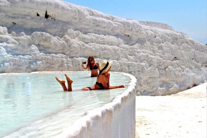 Pamukkale tour w. Entrance, Lunch & Transfer from Kemer - Exploring the Ancient City of Hierapolis