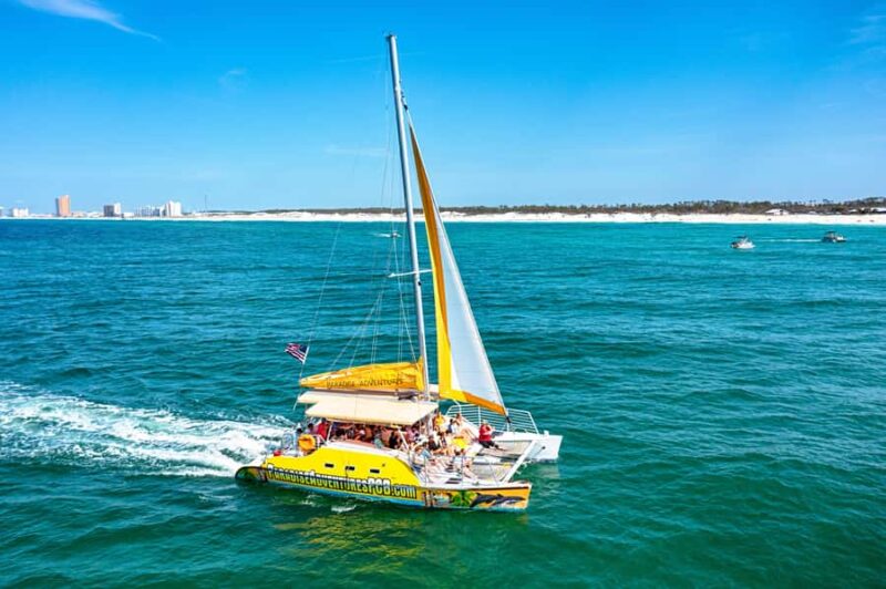 Panama City Beach: Shell Island Catamaran Snorkeling Tour - The Vessel: The Footloose Catamaran