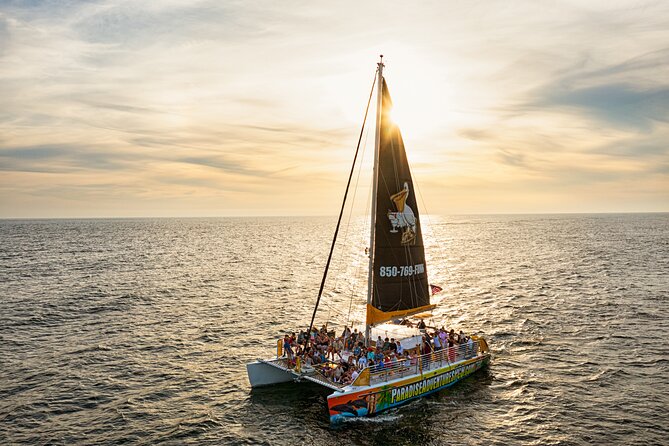 Panama City Beach Sunset Catamaran Sail on The Privateer - Key Points