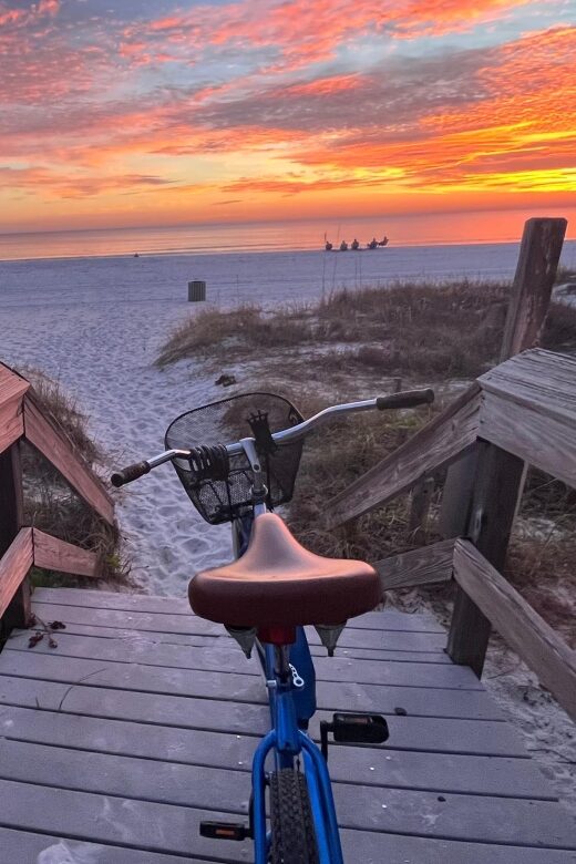 Panama City: Bike Rental with Smartphone Tour - St. Andrews State Park: Scenic and Wildlife-Rich