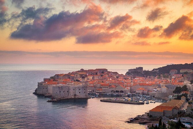 Panorama of the old town ( sunset, game of thrones locations) - Discover Dubrovnik’s Old Town from the Water on a Sunset Boat Tour