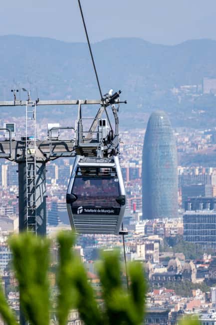 Panoramic Barcelona: Montjuïc, Cable Car, and Beach - Key Points