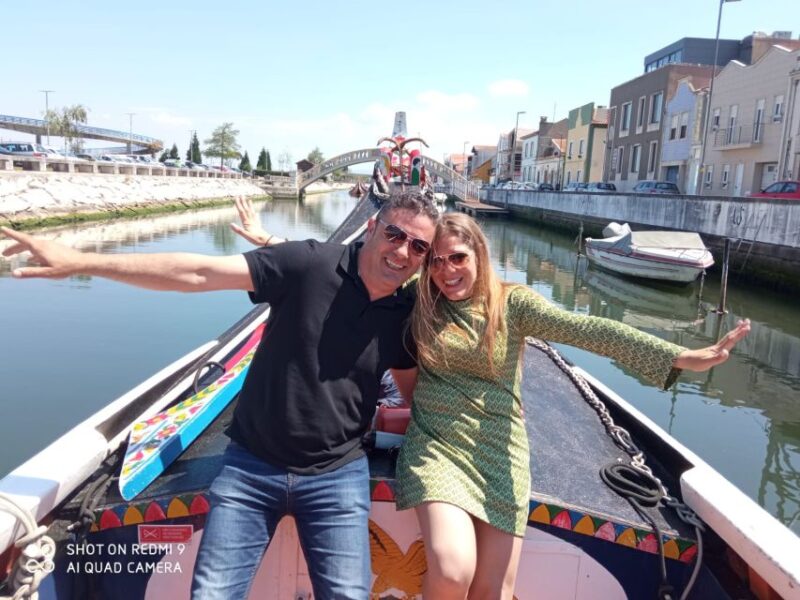 Panoramic Boat City Tour in Aveiro - Passing the Ceramic Factory and the Carcavelos Bridge