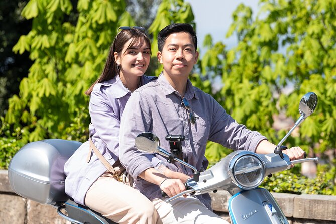 Panoramic Florence private tour on Vespa with personal photographer - The Stops at Piazzale Michelangelo and the Famous Florence Views