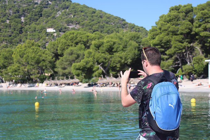 Panoramic Mallorca Boat Trip to Formentor Beach - Passing the Iconic Aucanada Lighthouse from the Water
