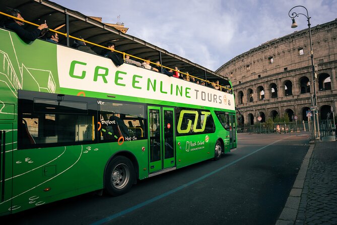 Panoramic Open Hop-on Hop-off Bus Tour 1 ticket x 3 routes - Discover Rome’s Highlights on a Panoramic Hop-on Hop-off Bus Tour