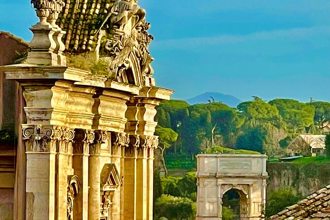 Panoramic Views tour Rome Palatine Hill, Roman Forum, Colosseum - The Majestic Roman Forum and Its Ruins