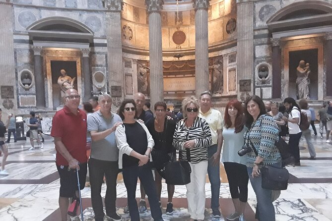 Pantheon, Rome's Iconic Ancient Temple Tour & St Ignatius Church - The Expertise of Guides from Rosy Smart City Tours