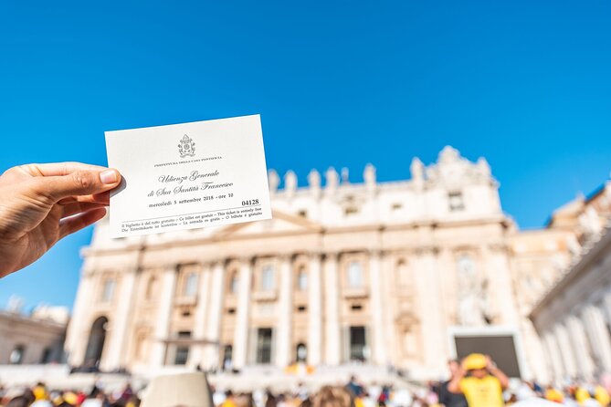 Papal Audience and Guided Tour for St. Peter's Basilica - Meeting Point and Timing Details