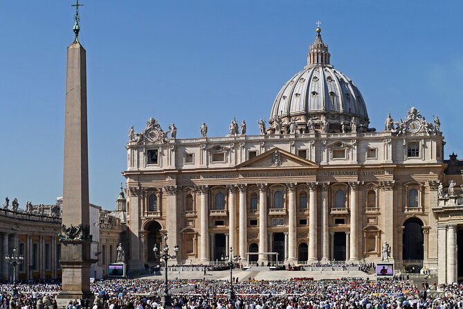 Papal Audience and Guided Tour for St. Peter's Basilica - Security and Dress Code Requirements