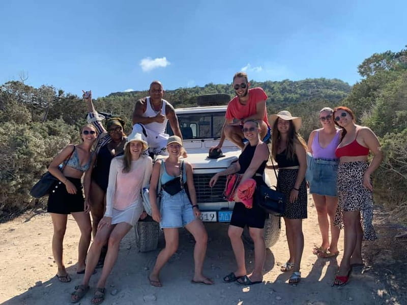 Paphos: Avakas Gorge & Turtle Bay Jeep Tour with Donkey Farm - Key Points