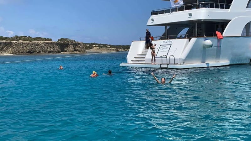 Paphos: Blue Lagoon Cruise-BBQ Lunch, Open Bar, Slide - Paphos: Blue Lagoon Cruise-BBQ Lunch, Open Bar, Slide