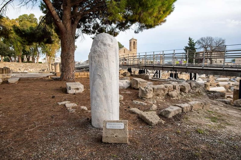 PAPHOS: Half Day City Tour (Private) - Visiting St. Paul’s Pillar: A Testament to the City’s Biblical Roots