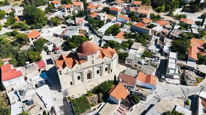 Paphos Half Day-Free Wine Tasting- Max 7p Group -Full A/C - Visiting Traditional Mountain Villages Away from Tourist Crowds