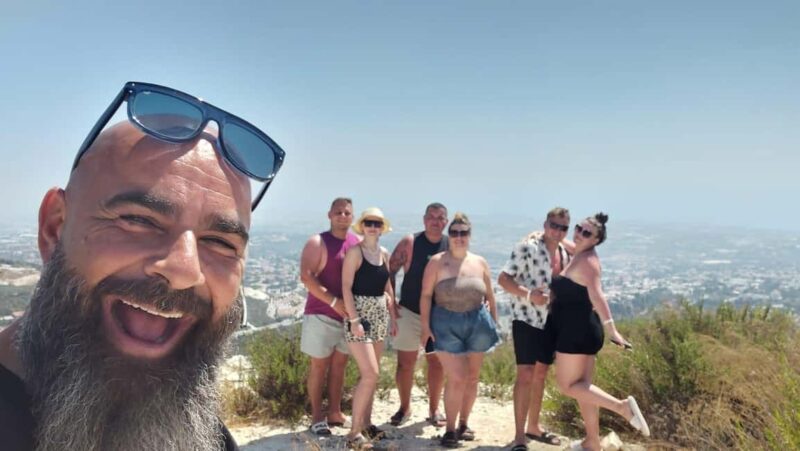 Paphos Half Day-Free Wine Tasting- Max 7p Group -Full A/C - The Secret Coffee Stop and Relaxed Breaks