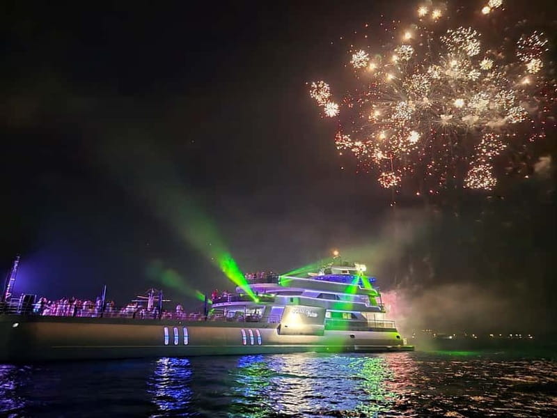 Paphos: Ocean Vision All-Inclusive Night Cruise, Dance, Show - The Food: Buffet Dinner and Refreshing Desserts