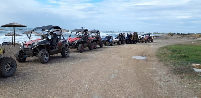 Paphos: Seaside and off Road Buggy Safari - Starting Point at TT Motorcycle Rentals & Tours in Paphos