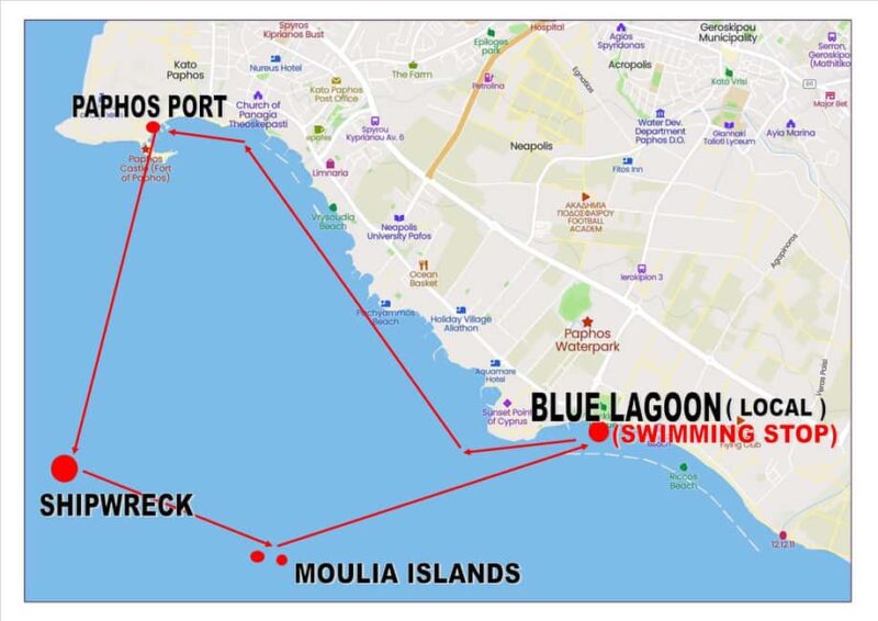 Paphos: The Yellow Glass-Bottom Boat Cruise Swim & Snorkel - Paphos: The Yellow Glass-Bottom Boat Cruise Swim & Snorkel