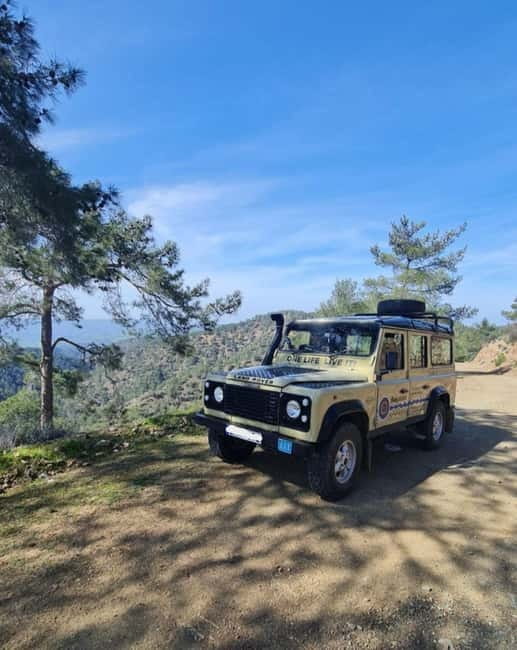 Paphos: Troodos Mountains Jeep Tour with Wine Tasting - Key Points