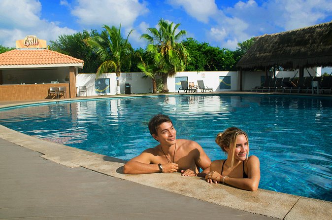 Paradisiacal catamaran to Isla Mujeres tour, includes open bar - Lunch and Refreshments Onboard