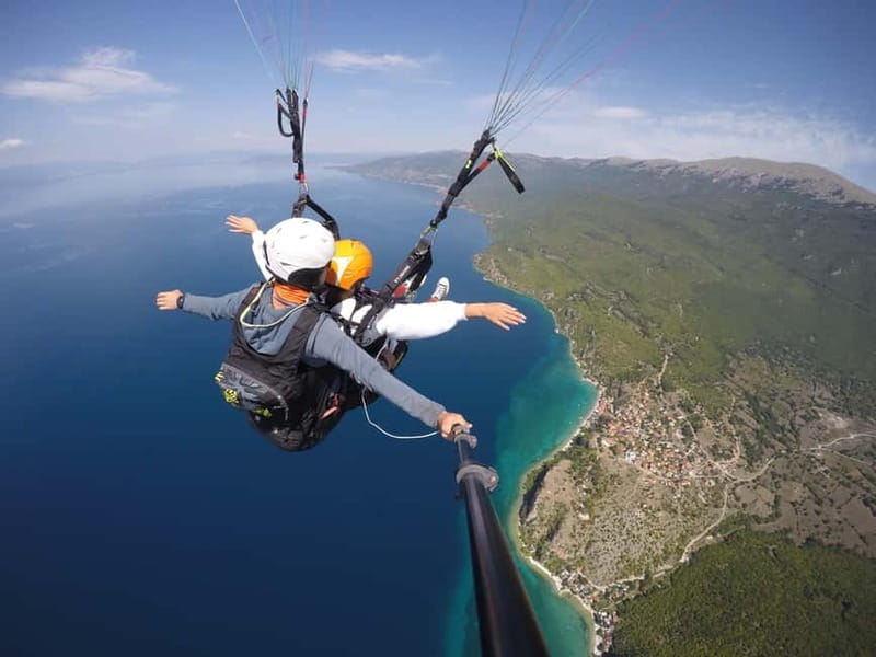 Paragliding above Lake Ohrid - Key Points