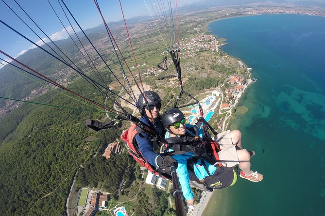 Paragliding above Ohrid - Key Points