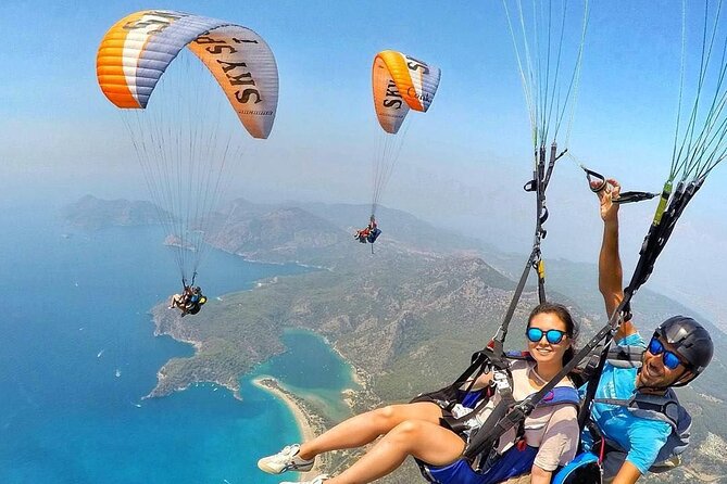 Paragliding Experience at the Peerless Cleopatra Beach - Landing on Cleopatra Beach’s Golden Sands