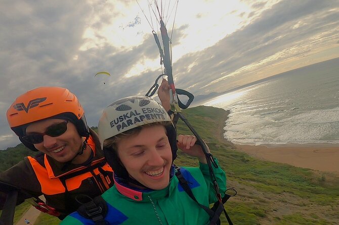 Paragliding flight in Sopelana - The Included Equipment, Video, and Insurance